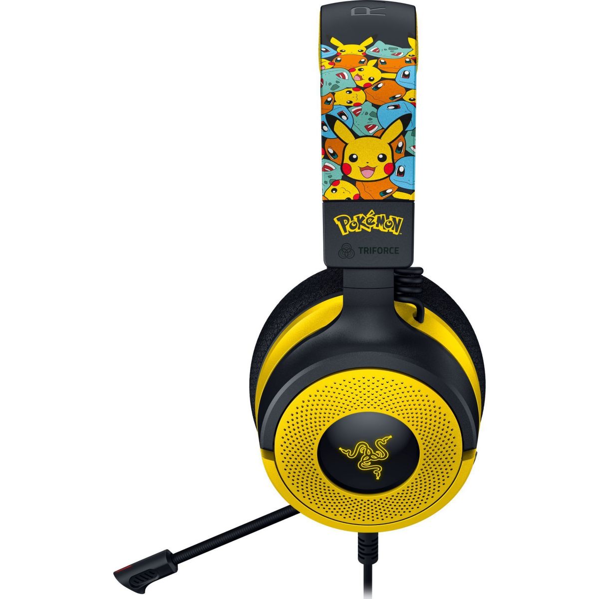 Casque gamer KRAKEN V4 X POKÉMON KANTO STARTERS ED multicolore, RAZER