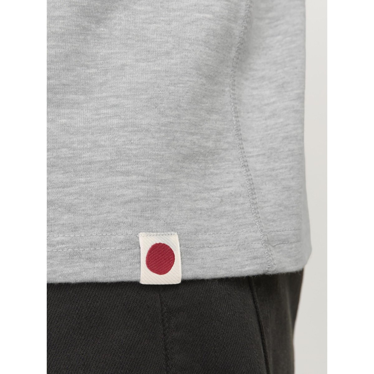 T-Shirt light grey melange 2, JACK & JONES