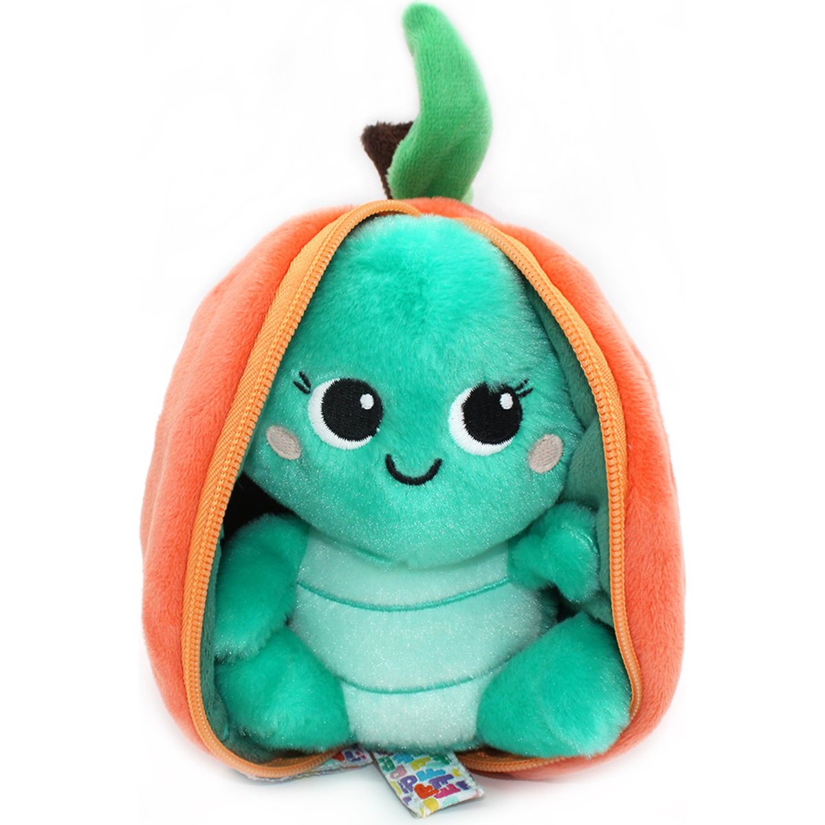 Peluche Les Flipetz rouge, vert, noir, LES DEGLINGOS