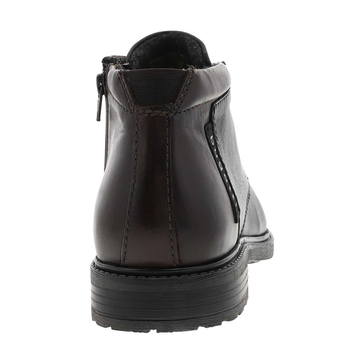 Bottines talon décroché bas bleu, BUGATTI