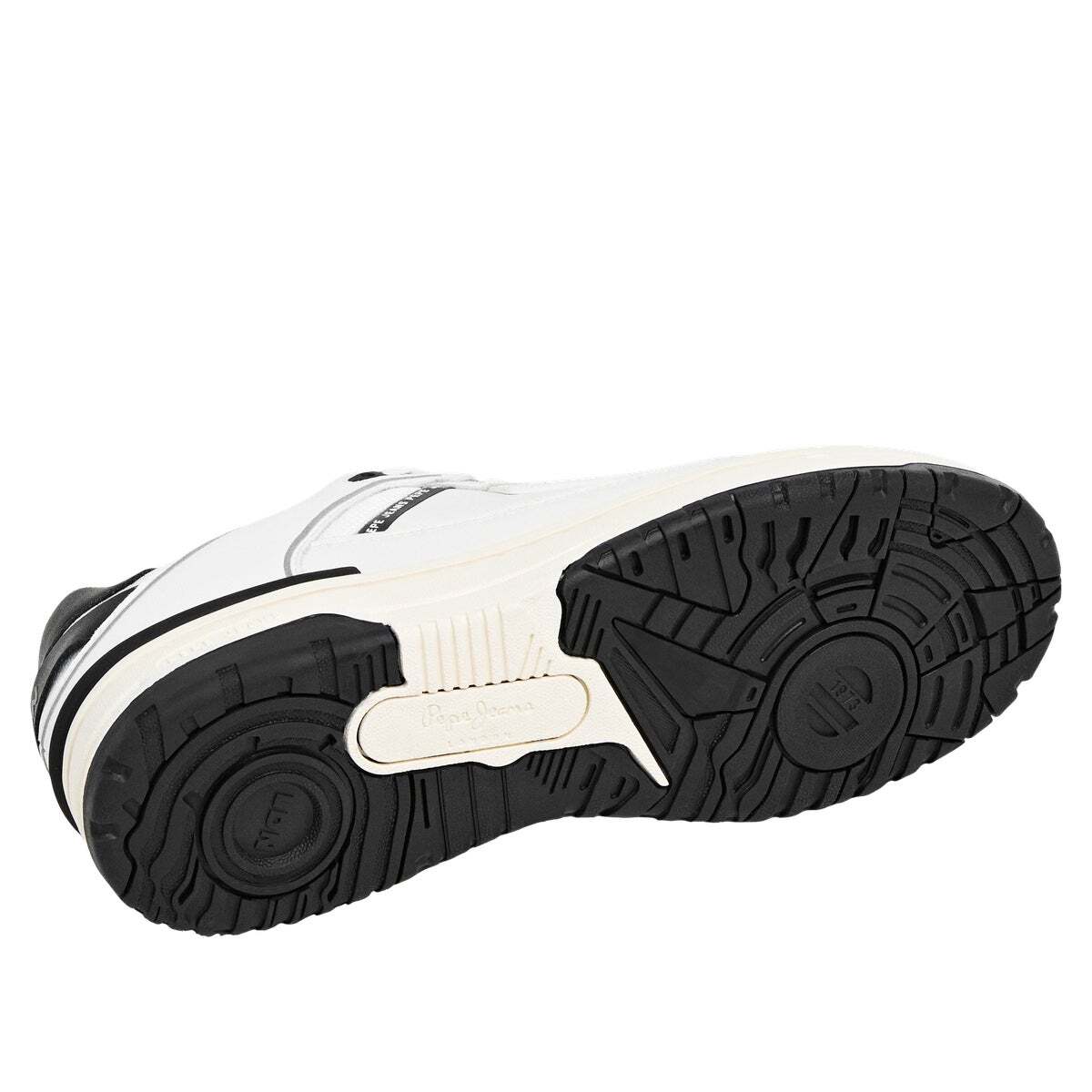 Chester - Baskets En Cuir À Semelle Cupsole blanc, PEPE JEANS