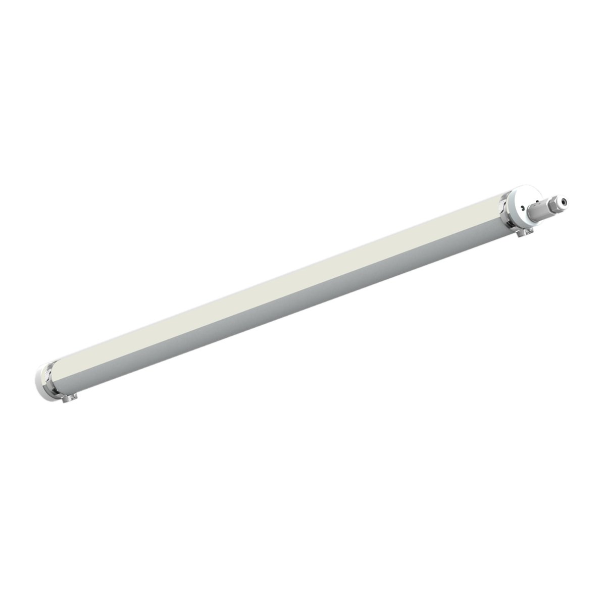 Réglette LED en polycarbonate, NELAS blanc, INSPIRE