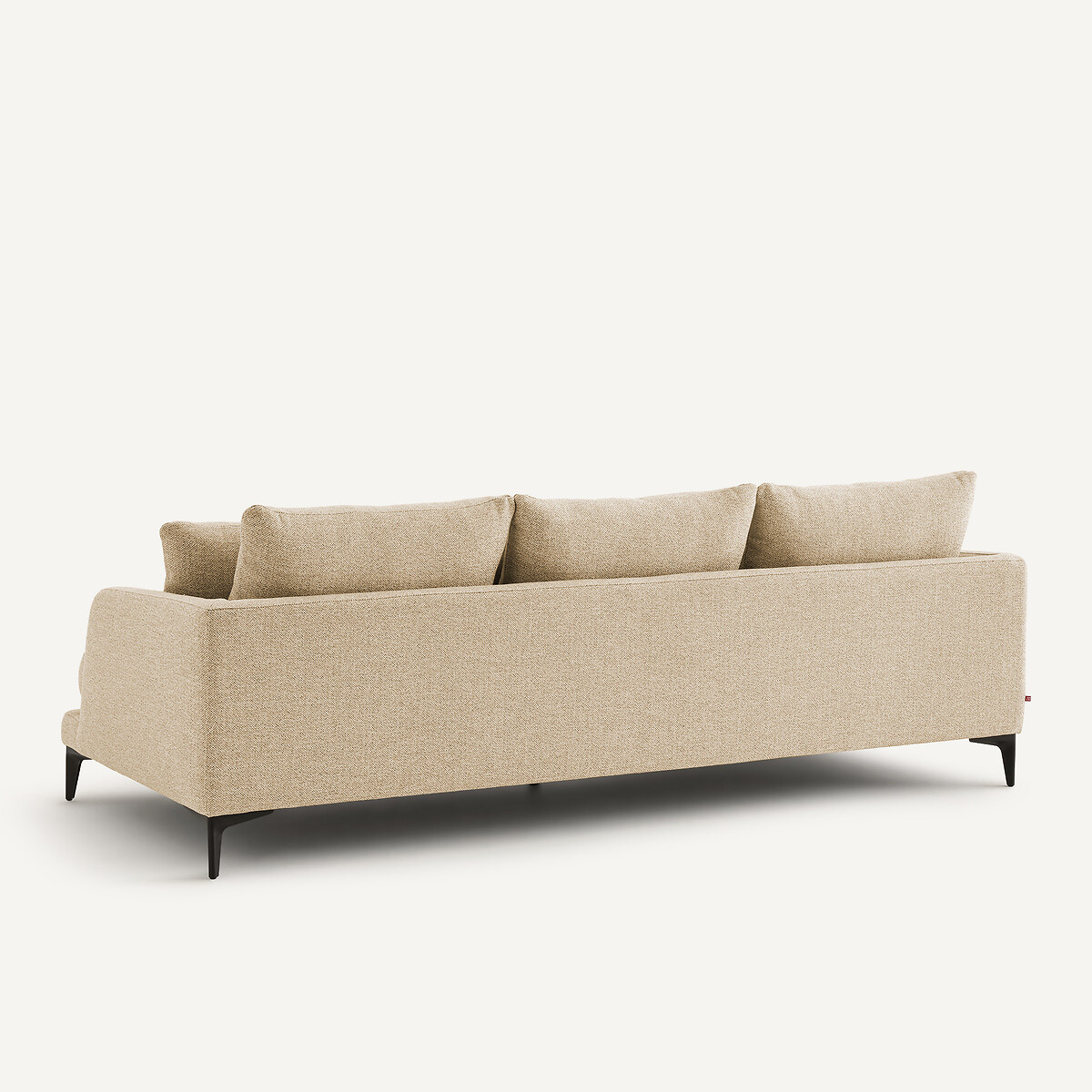 3- oder 4-Sitzer-Sofa aus strukturiertem Mischgewebe, MODERNISTE, Design Emmanuel Gallina masala, AM.PM X EMMANUEL GALLINA