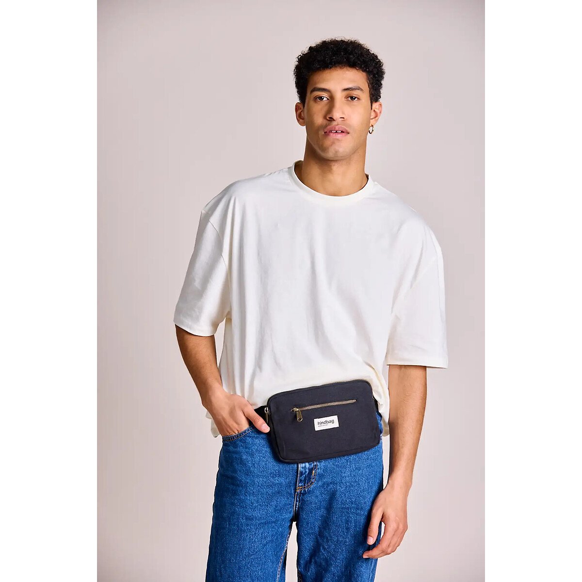 Harry Rectangular Bum Bag black, HINDBAG