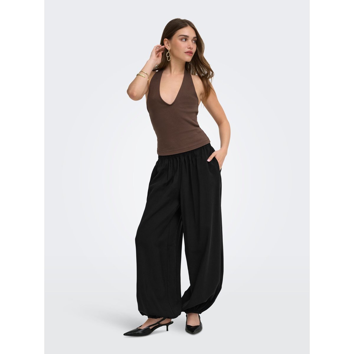 Pantalon noire - black, ONLY