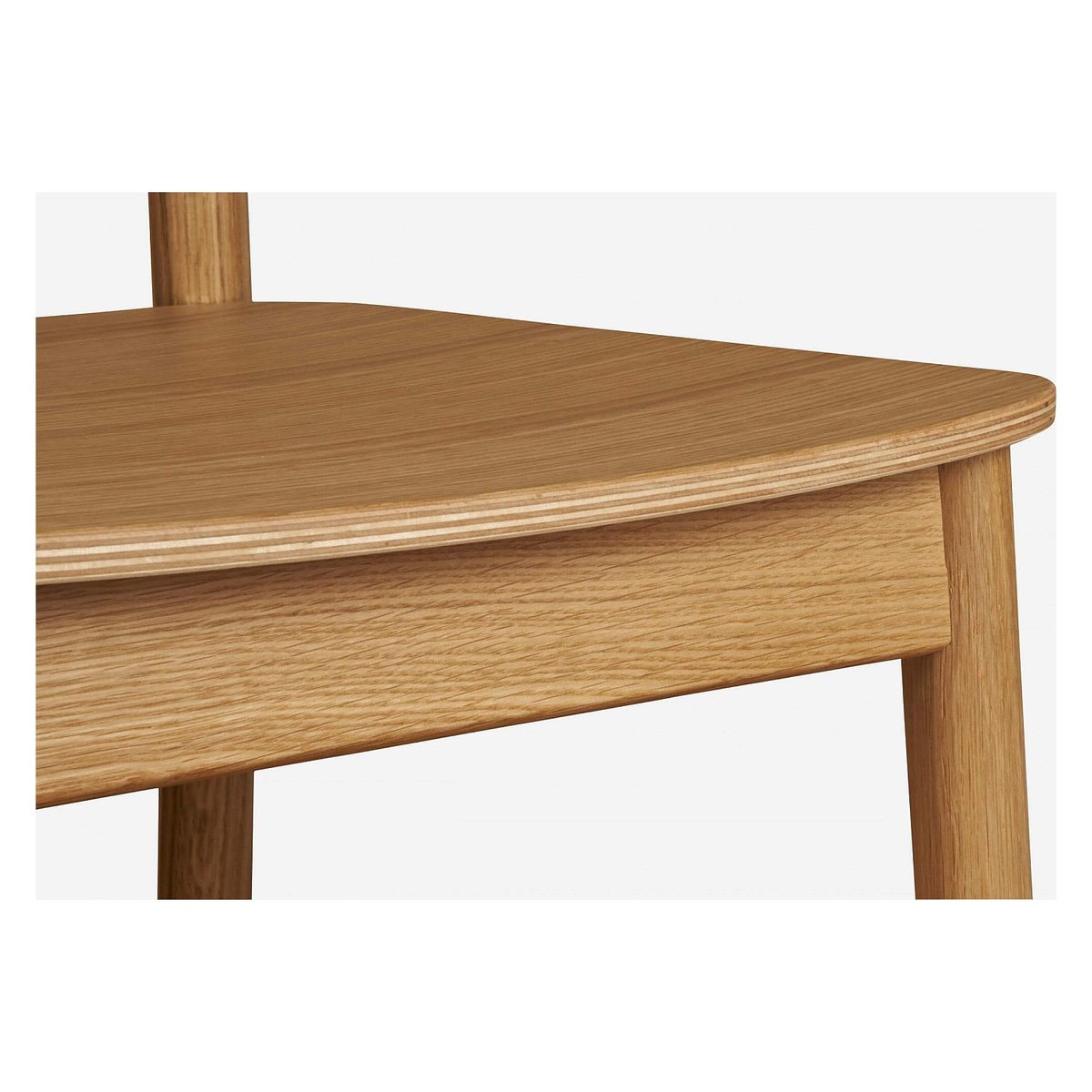 Chaise chêne PIPPA naturel clair, HABITAT