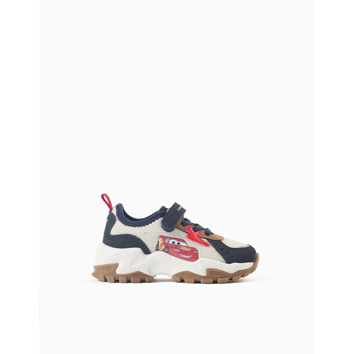 Baskets en maille avec Flash McQueen bleu foncé, ZIPPY