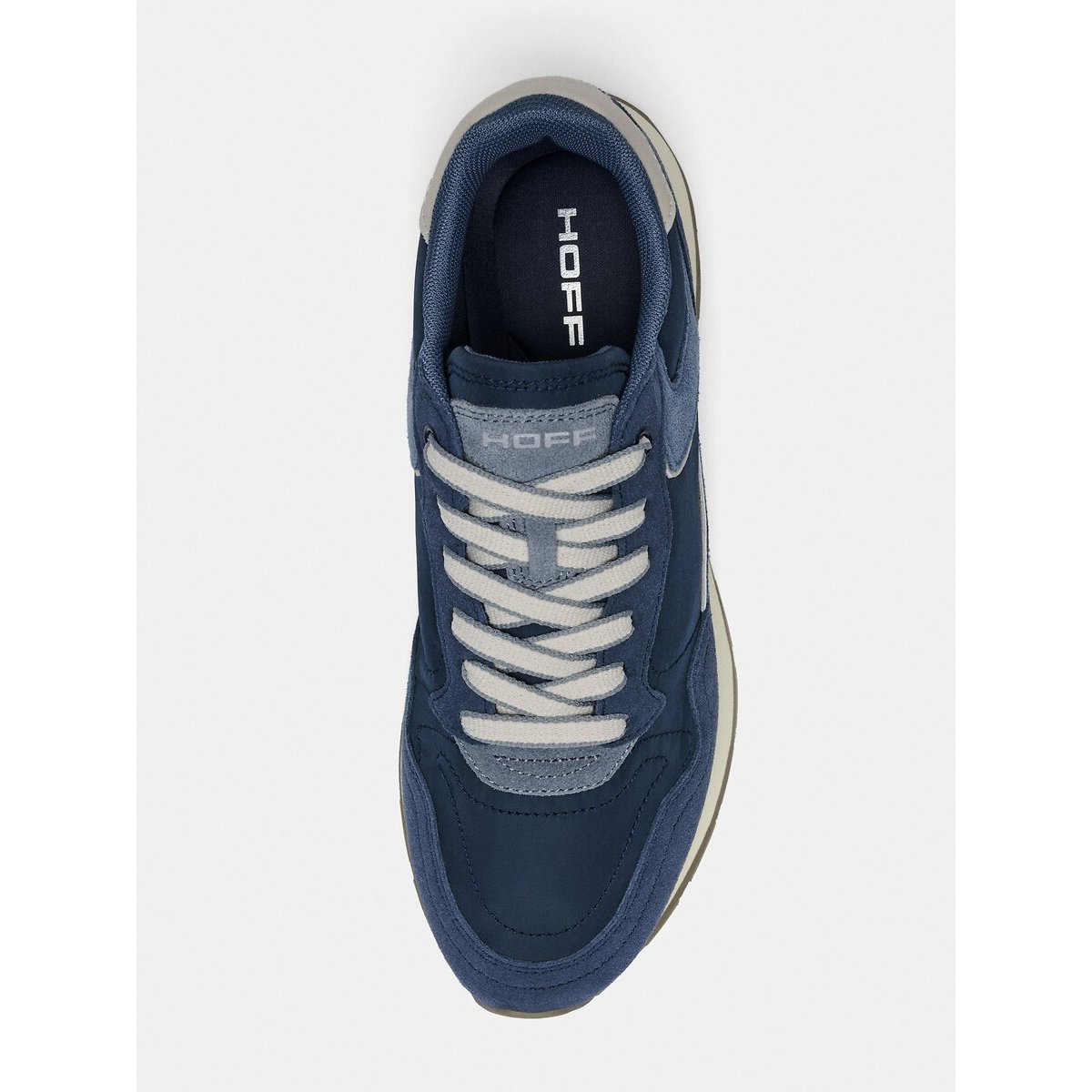 Leren sneakers City blauw, HOFF