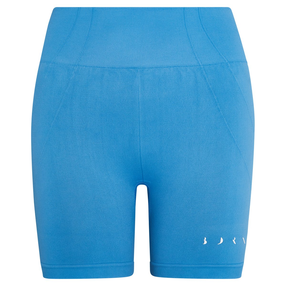 Short de sport femme Urdhva type cycliste bleu porcelaine, BORN
