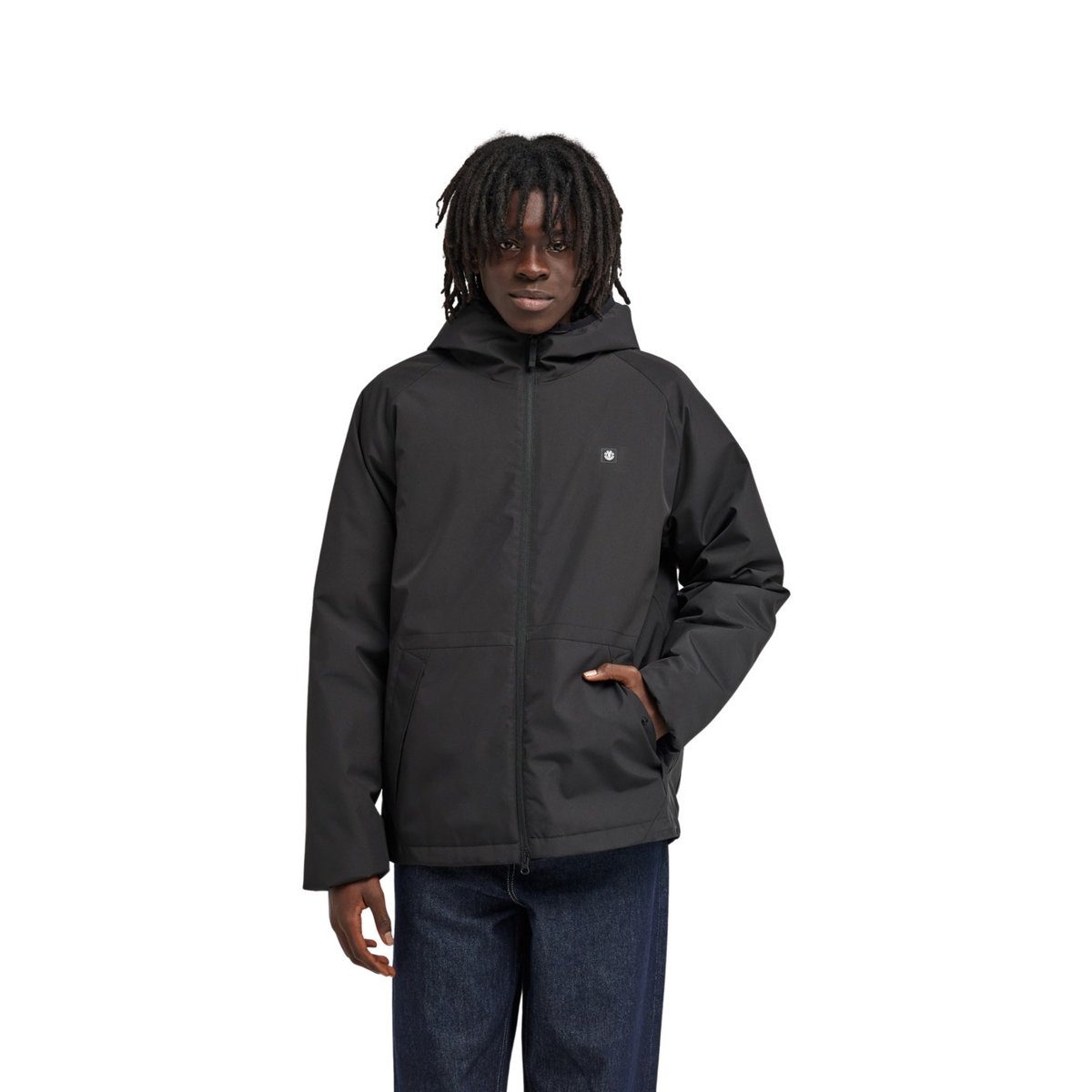 Veste isolante ALDER 2.0 TRAVEL WINTER noir flint black, ELEMENT