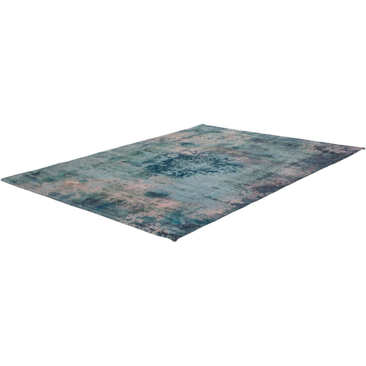 Tapis rectangulaire tufté main en acrylique vintage 140x200 cm gris, ARTE ESPINA