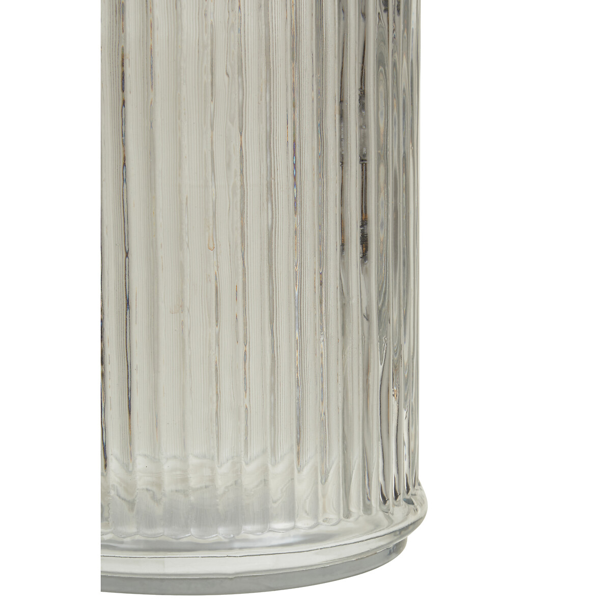 Medium Glass Storage Jar with Mango Wood Lid brown, SO'HOME