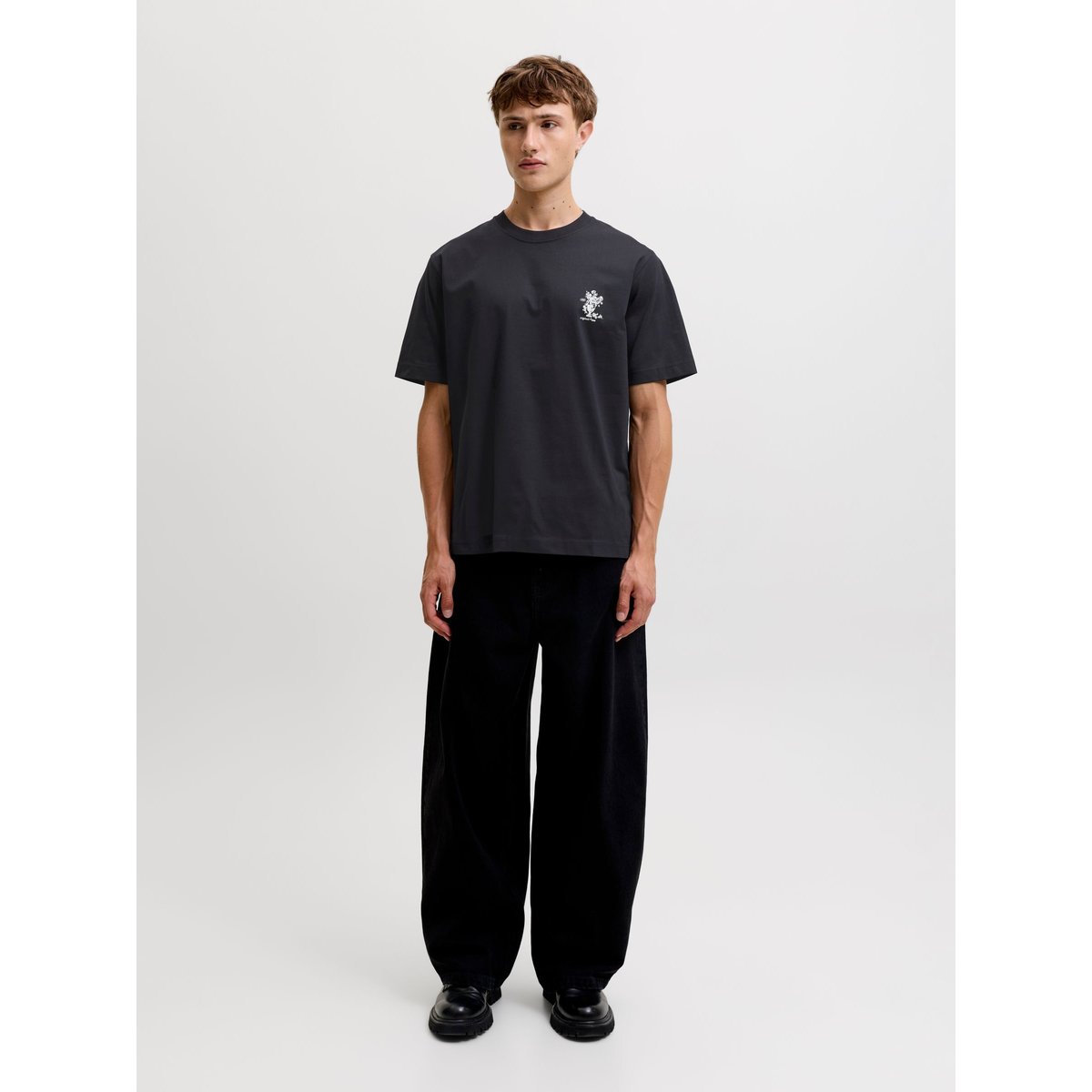 T-Shirt black 1, JACK & JONES