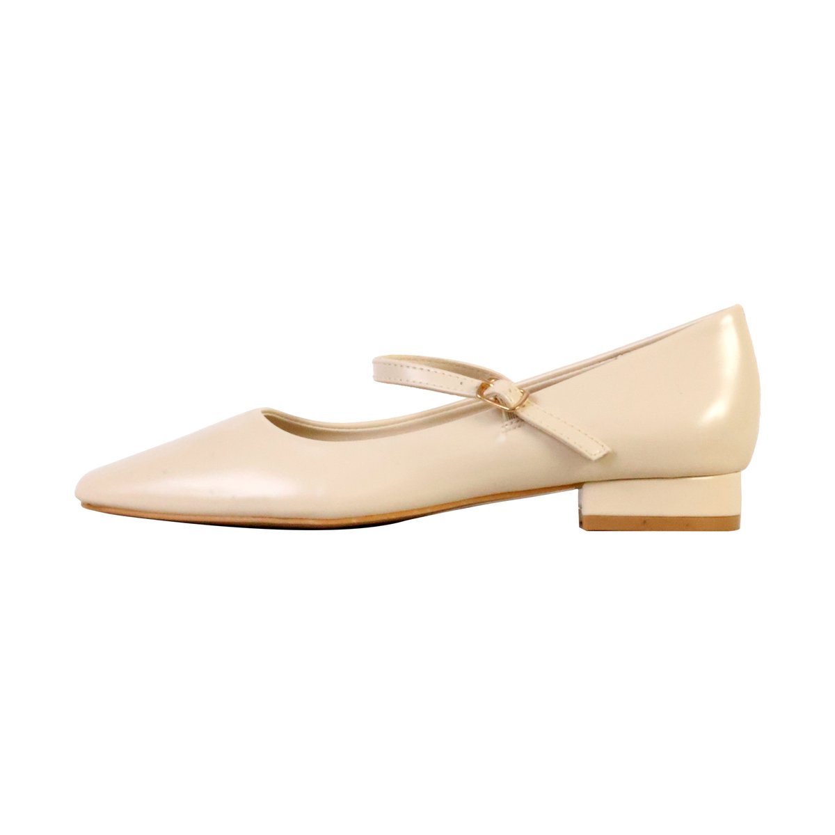 Escarpin Talon à Brides beige, ENZA NUCCI