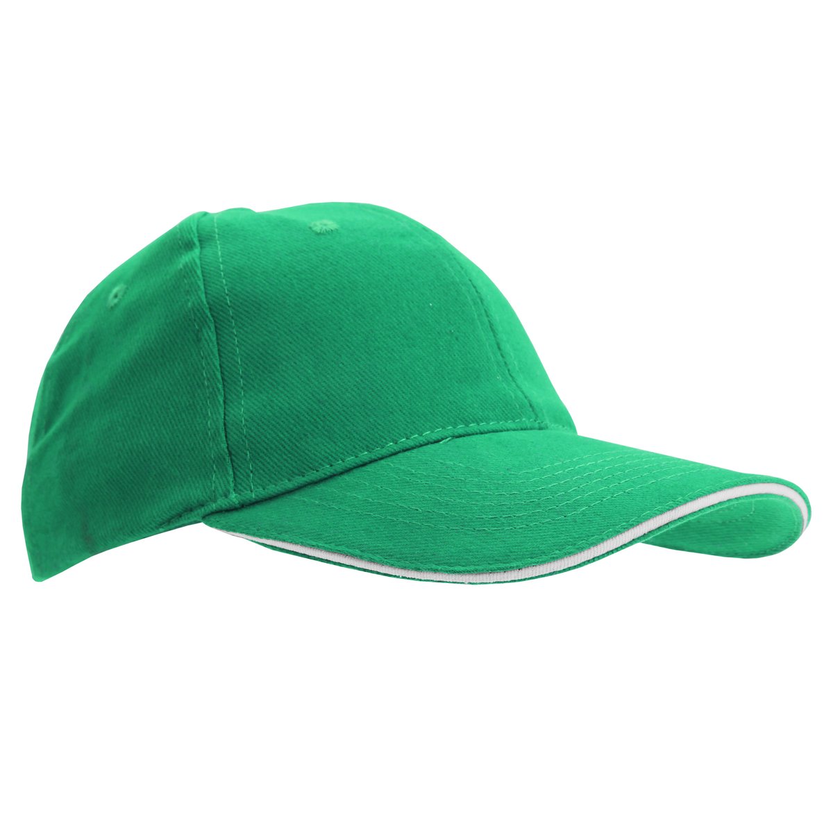 Casquette de baseball BUFFALO vert / blanc, SOLS