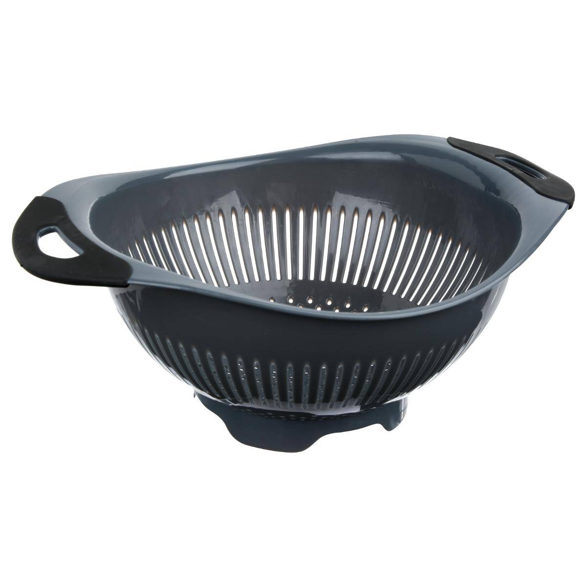 Passoire avec poignées en acier inoxydable gris, 5FIVE SIMPLY SMART
