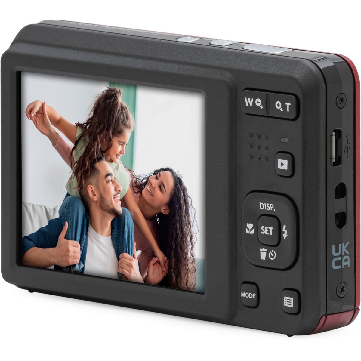 Appareil photo Compact FZ55 Red rouge, KODAK