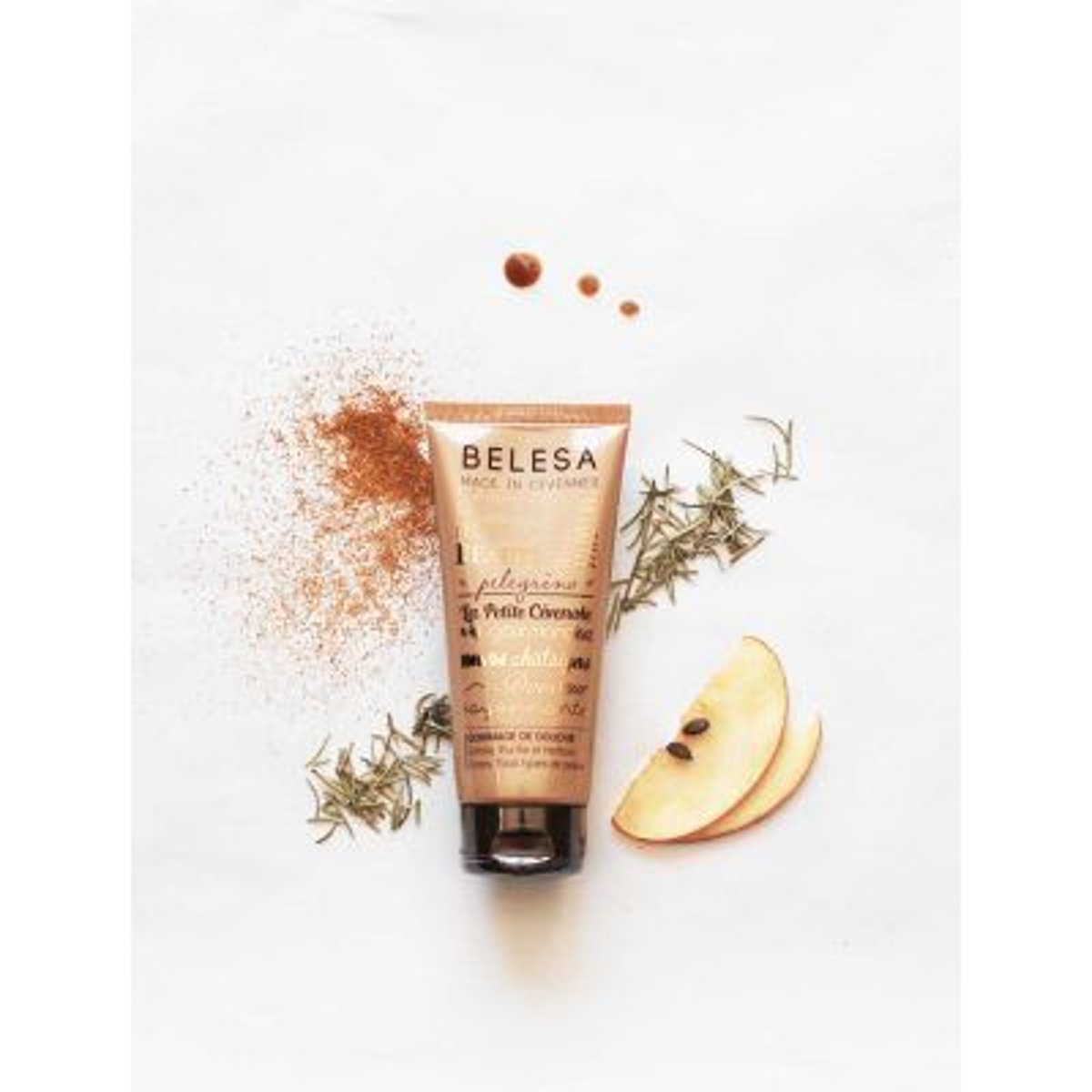 Gommage de douche Pelegrino couleur unique, BELESA
