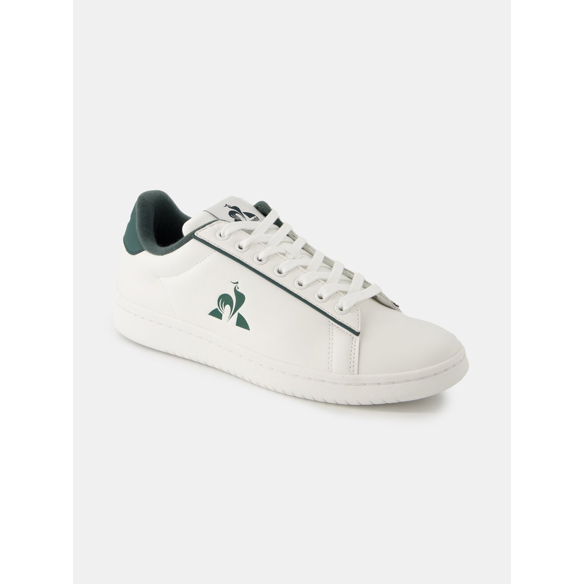 Baskets LCS COURT CLEAN optical white/ trekking green, LE COQ SPORTIF
