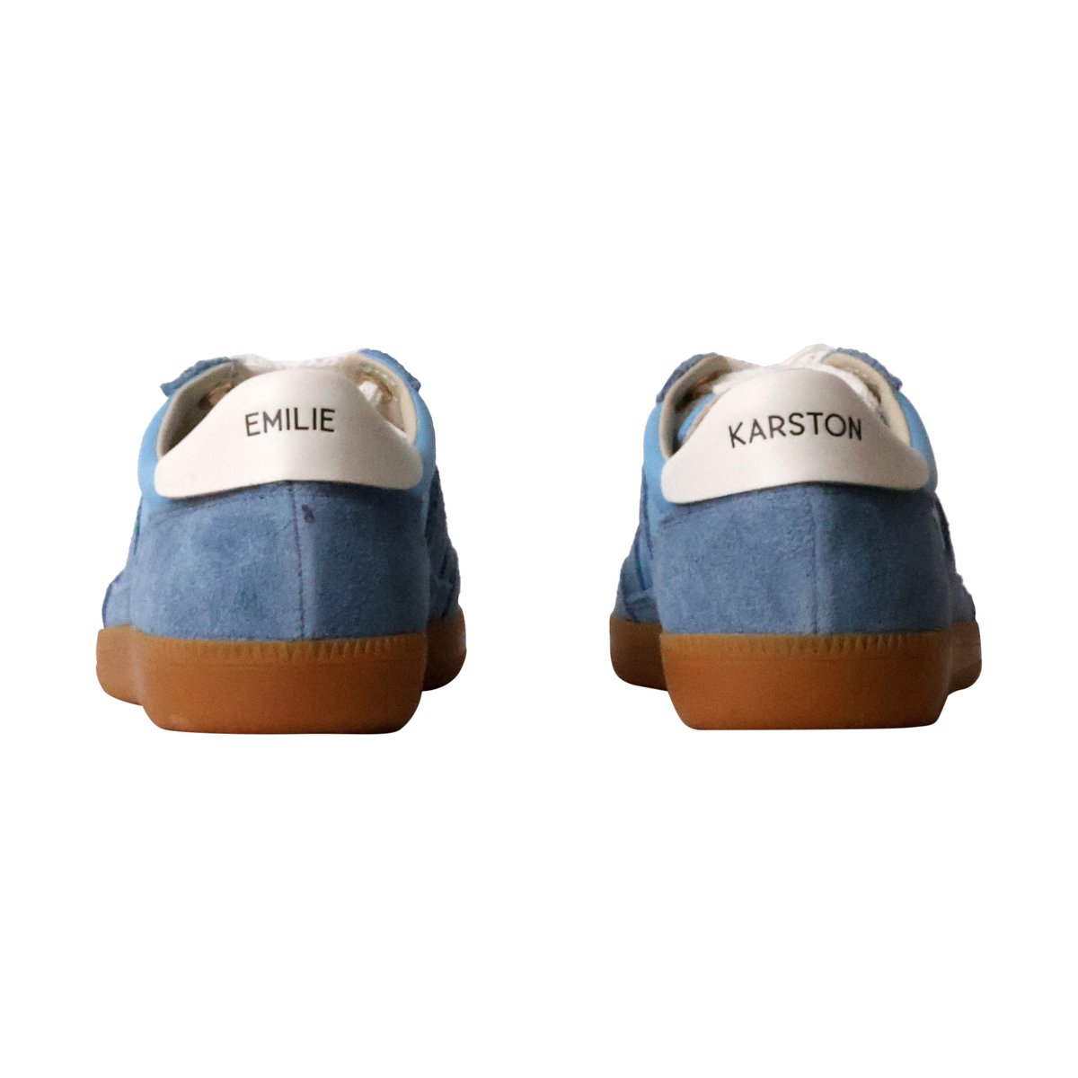 Basket Cuir Cherry jean, EMILIE KARSTON