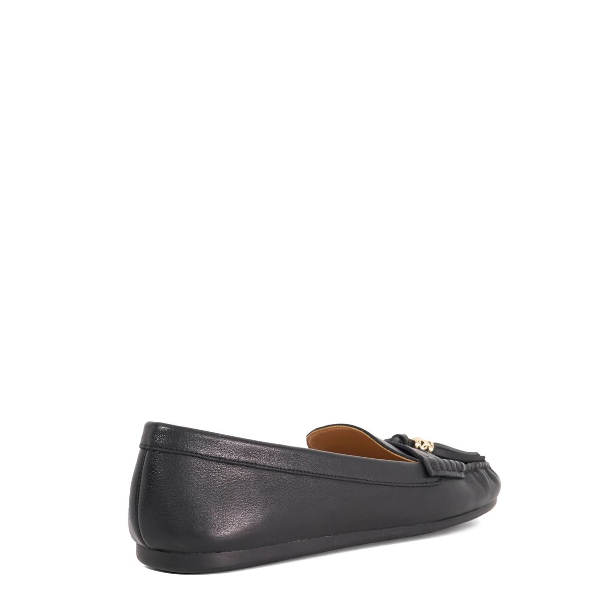 Mocassins en cuir à pampilles - GEEN black-leather, DUNE LONDON
