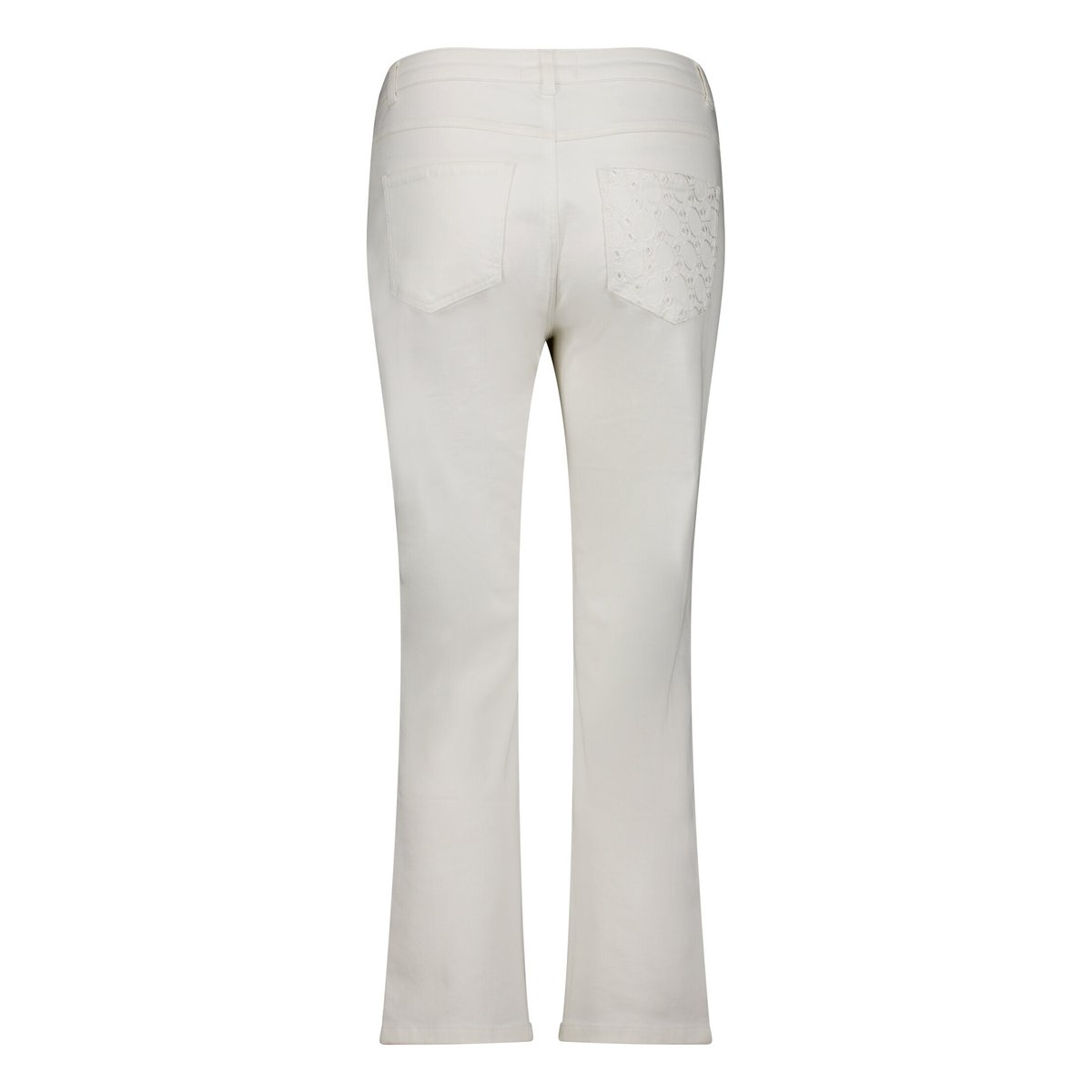Jean Regular Fit à motif ajouré blanc, CARTOON