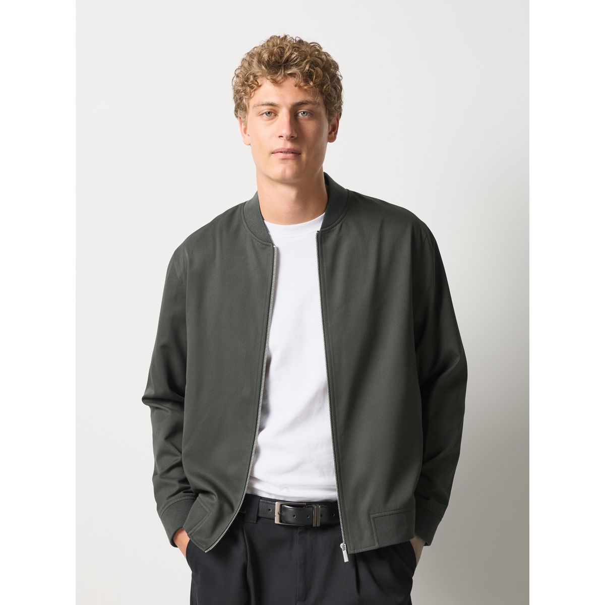 Blouson bomber élégant vert, NEXT