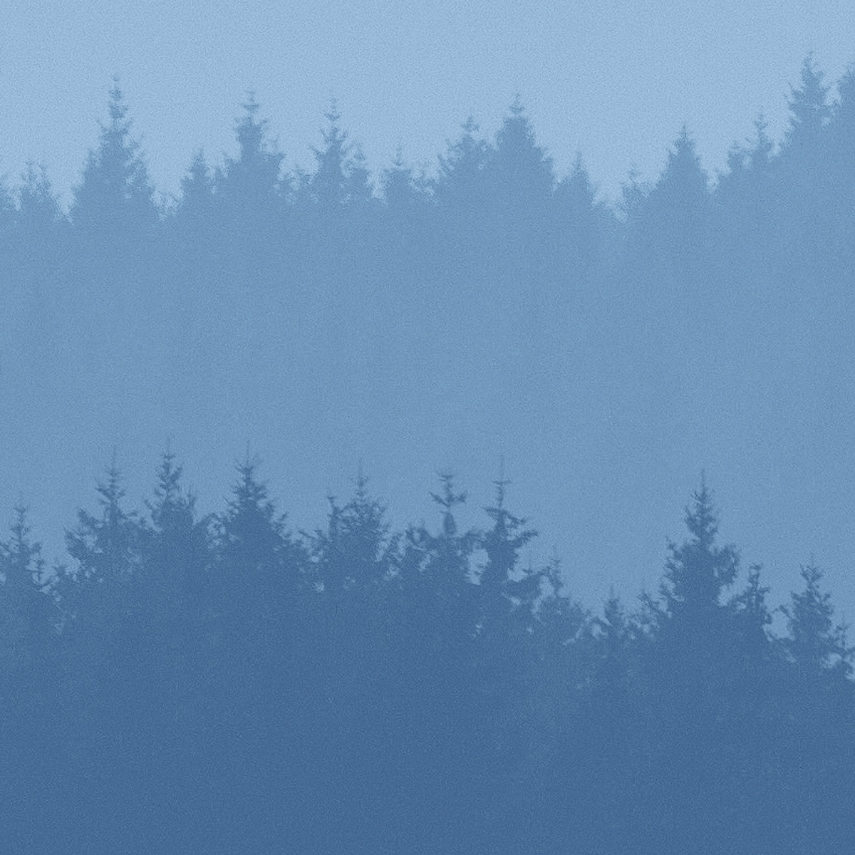 Papier peint panoramique Low Mountains, Beige 170 x 250cm bleu ciel, ACTE DECO