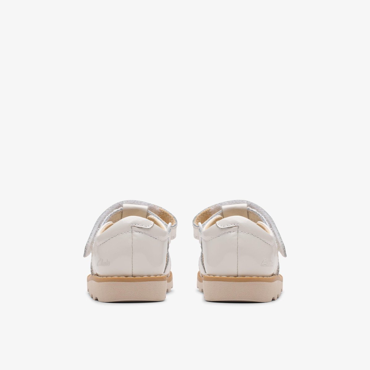 Sandales Brevet CROWN SKIP T blanc, CLARKS