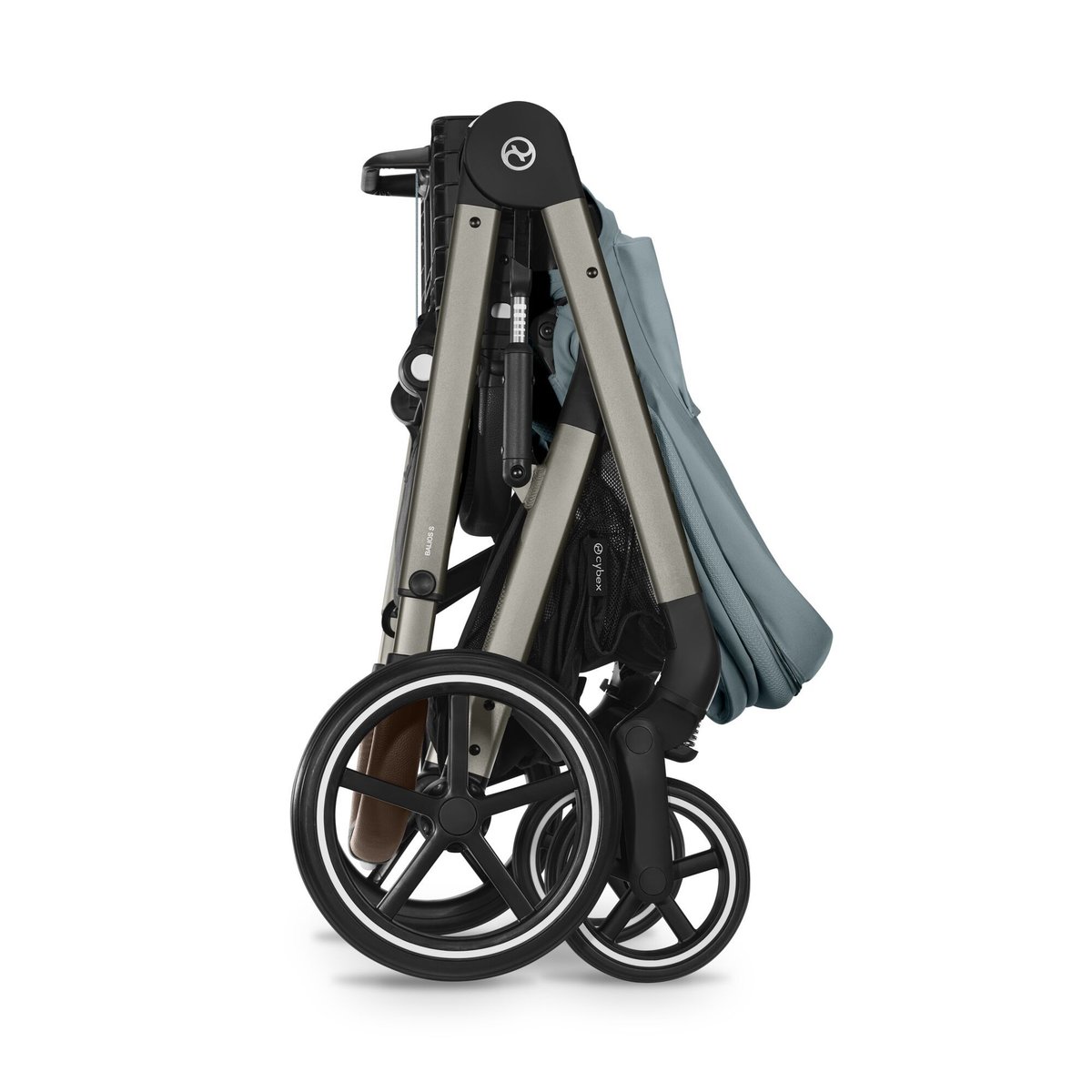 Poussette BALIOS S LUX TPE - châssis Taupe stormy blue | light blue, CYBEX