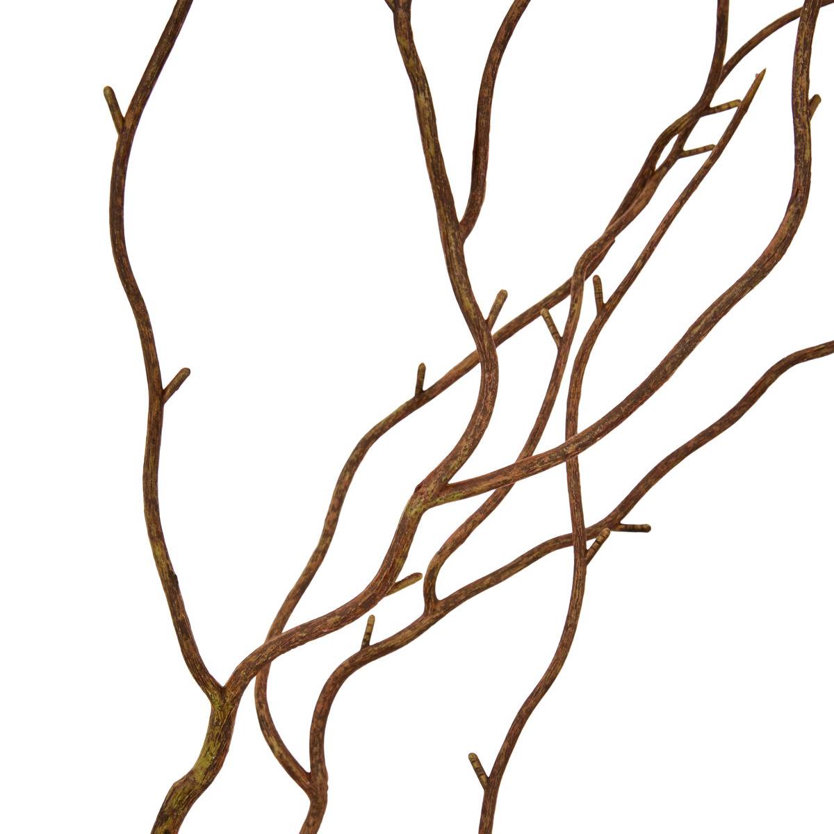 Branche décorative NYER marron, ATMOSPHERA