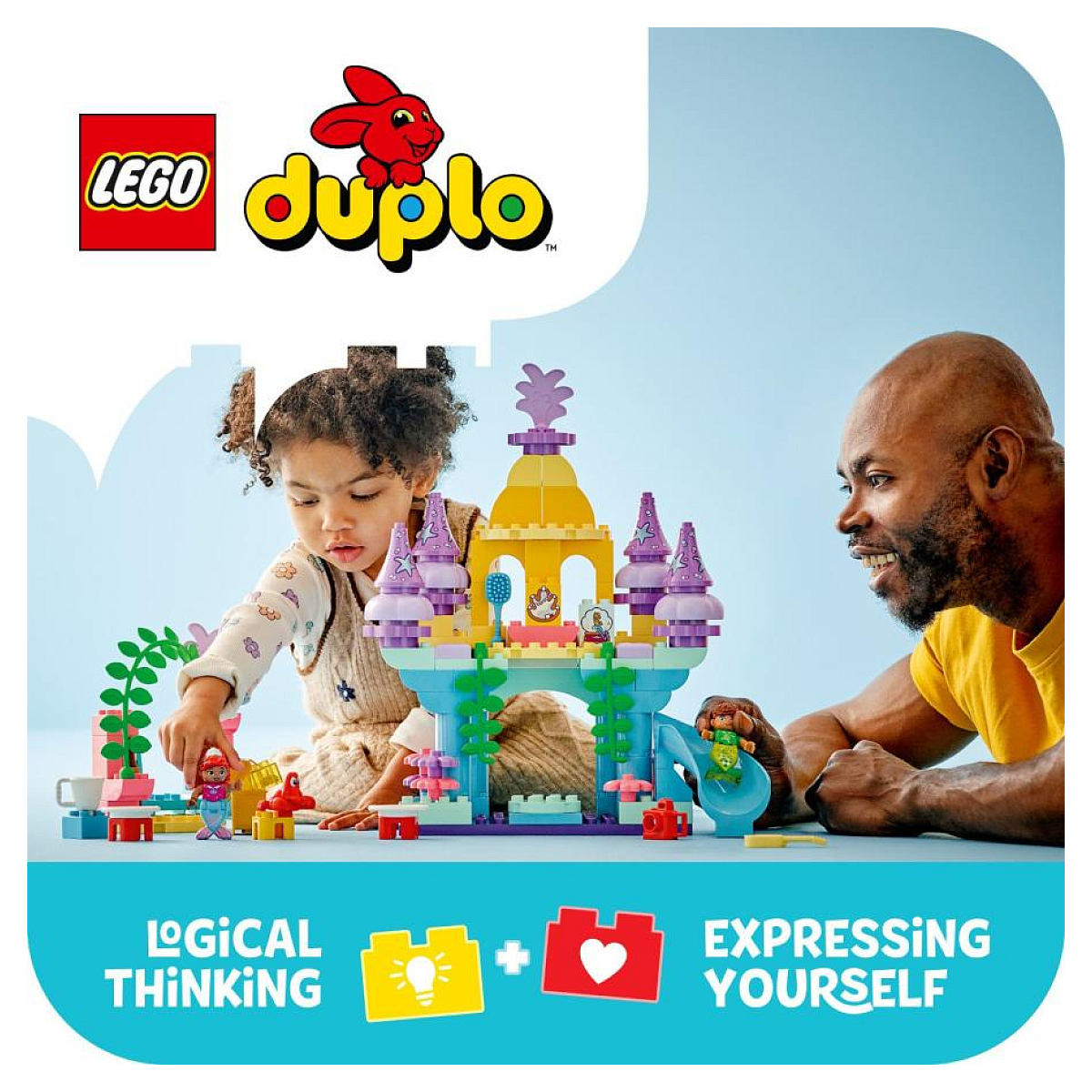 LEGO DUPLO - Palais Sous-Marin Magique d'Ariel - 10435 pour Enfants couleur unique, LEGO
