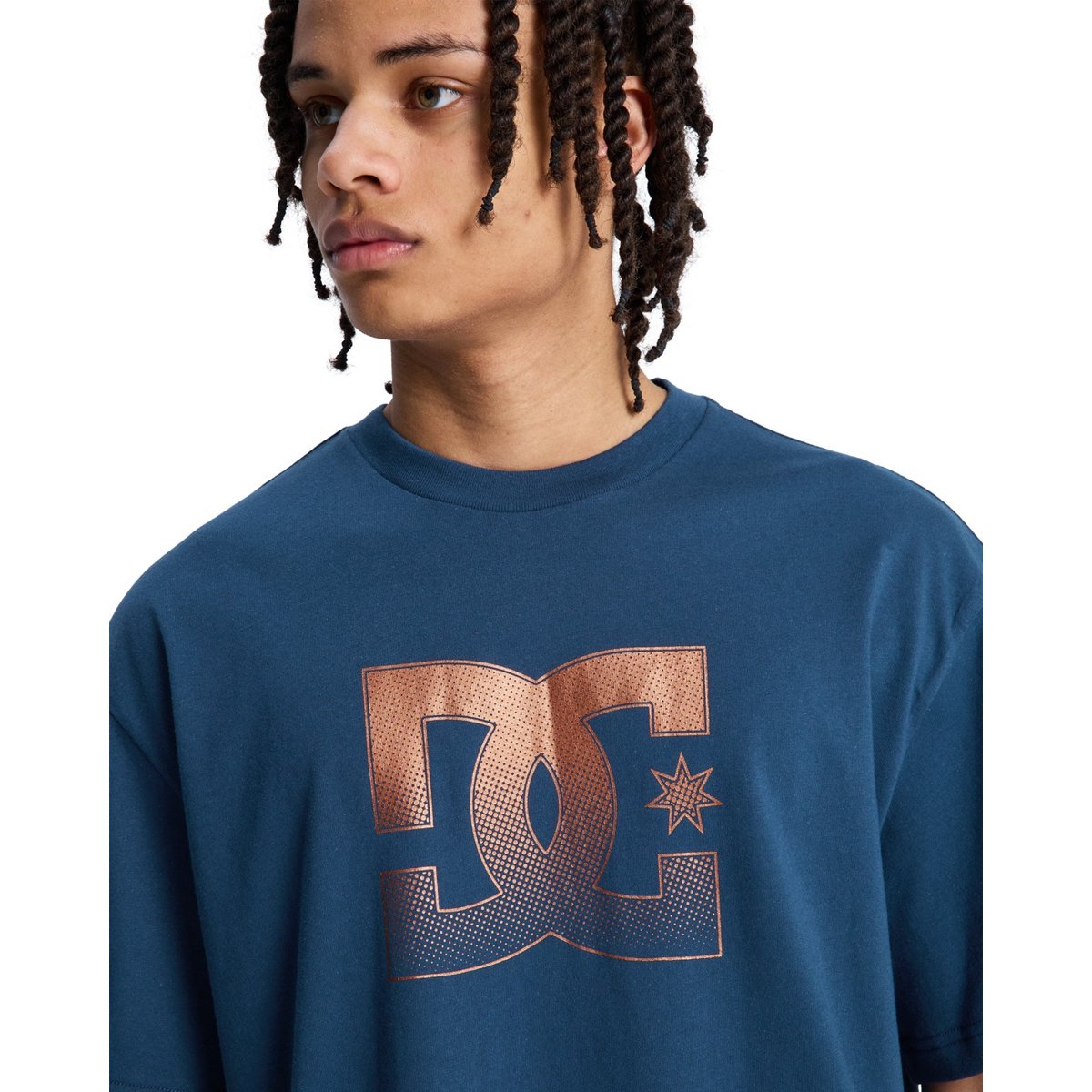 T-Shirt à manches courtes. bleu dark denim, DC SHOES