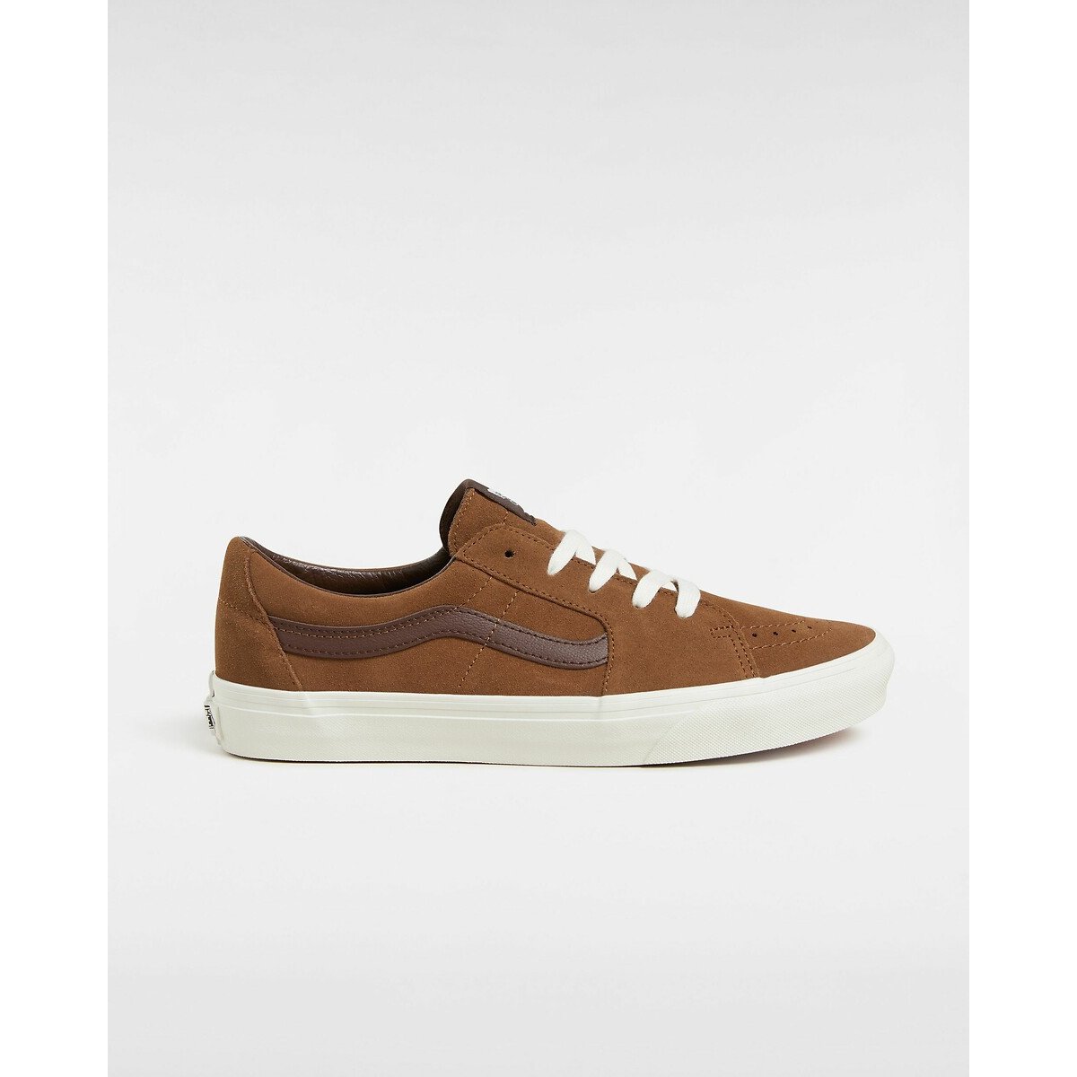 Baskets cuir SK8-Low marron, VANS