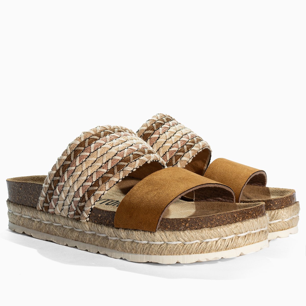 Sandales CADIX camel, BAYTON