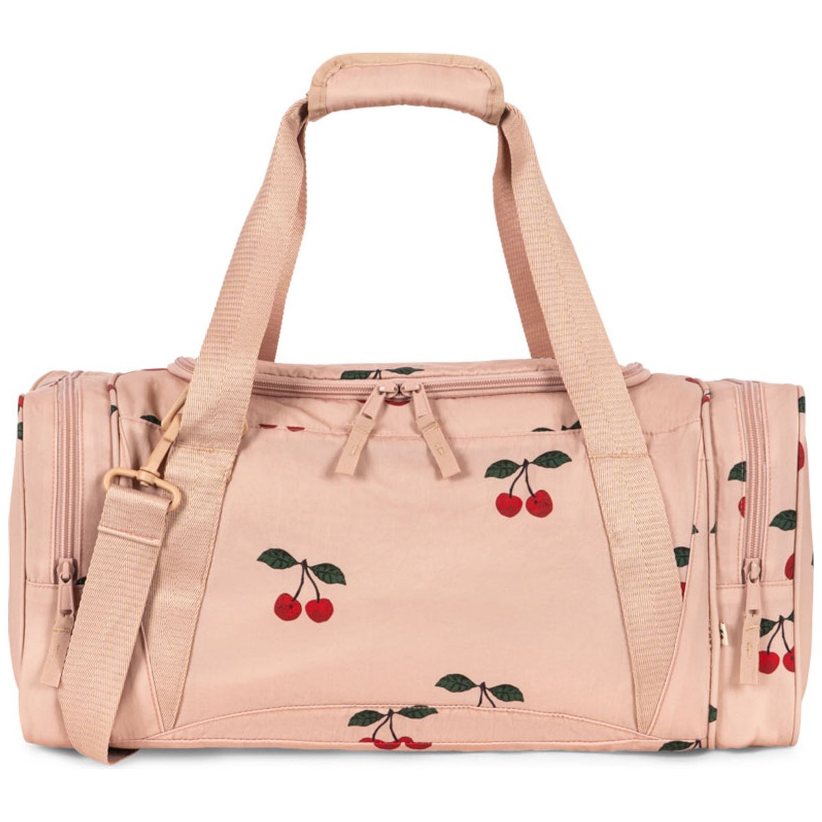 Sac weekend enfant rose, rouge, vert, KONGES SLOJD