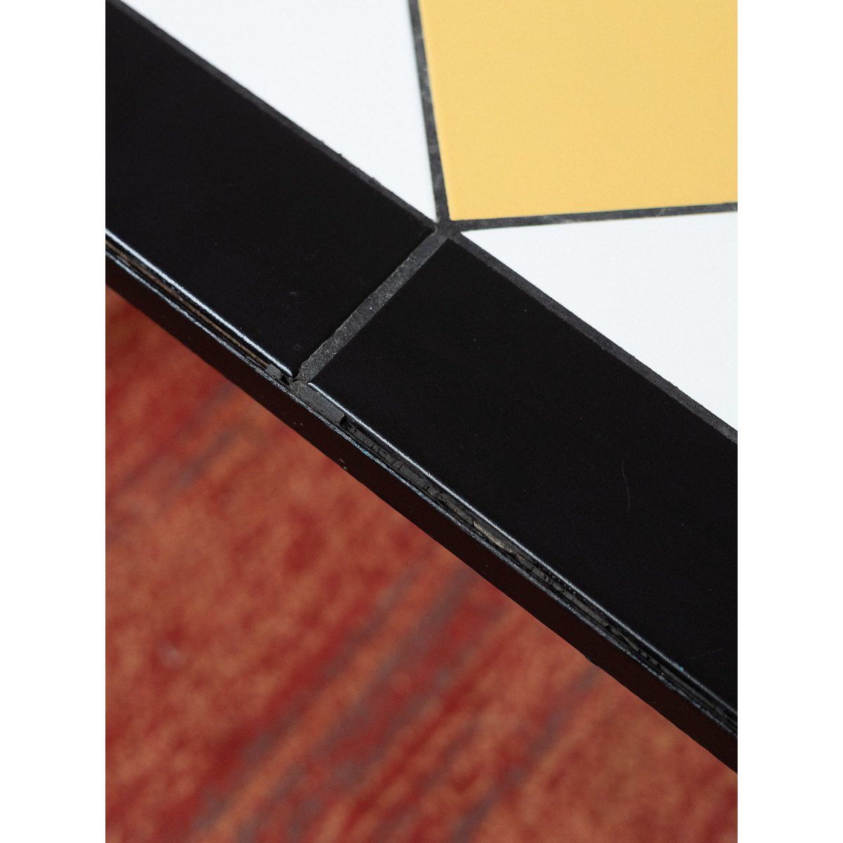 Table basse colorée d'extérieur Donna N°1047 - Bon état noir, DEBONGOUT