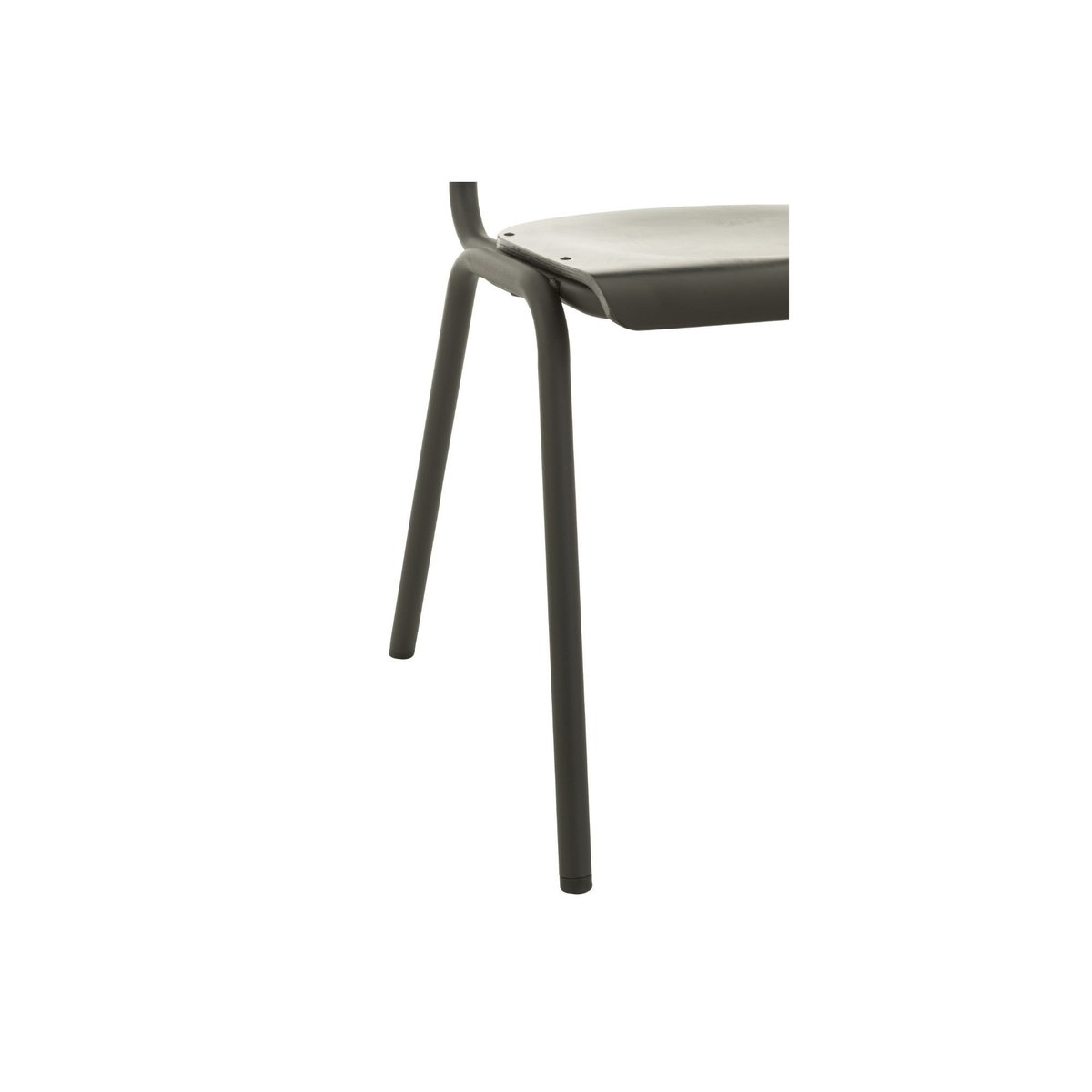 Chaise en bois et métal (lot de 2) - CHARLEMAGNE noir, HELLIN, DEPUIS 1862