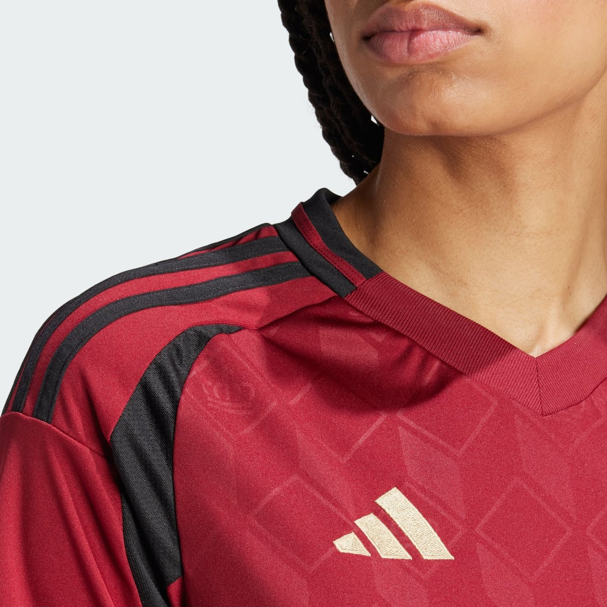 Maillot Domicile Belgique 24 Maillot Domicile Belgique 24 team coll burgundy 2, adidas Performance