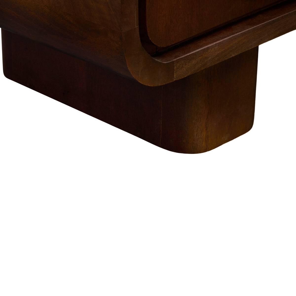 Buffet rectangulaire avec portes en manguier SHELTY marron, ATMOSPHERA