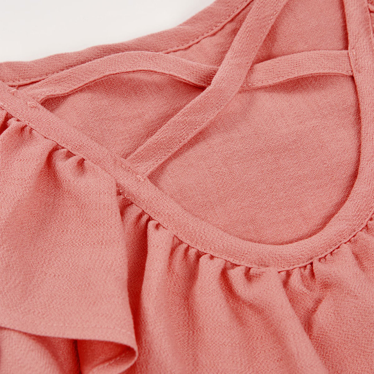 Robe en lin rose, BOBOLI
