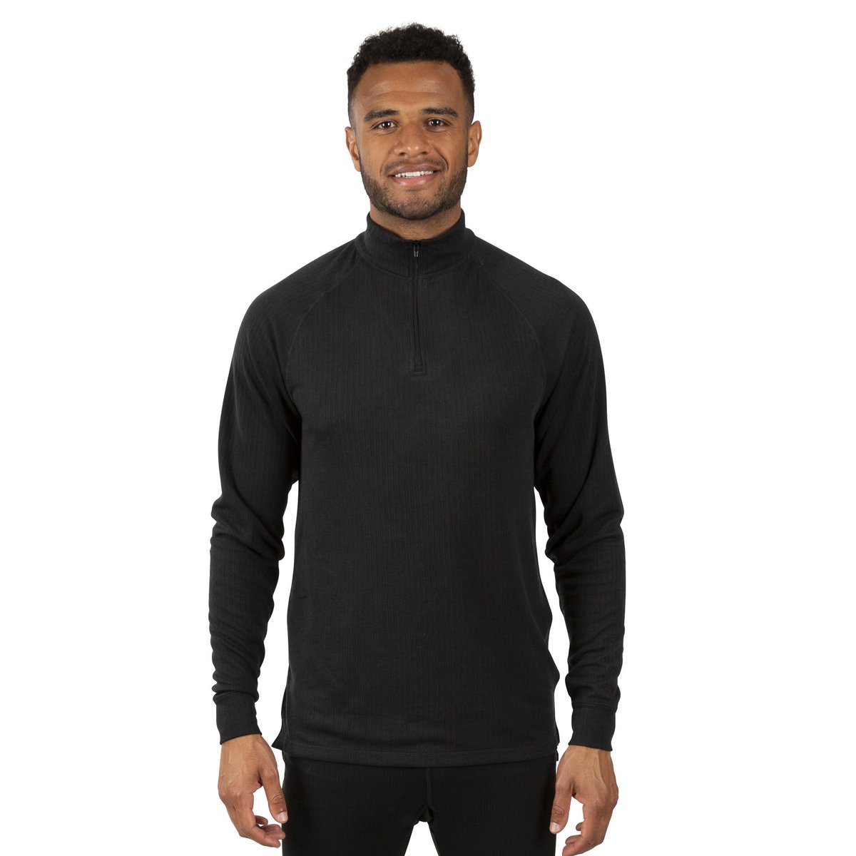 Maillot de corps manches longues noir, TRESPASS