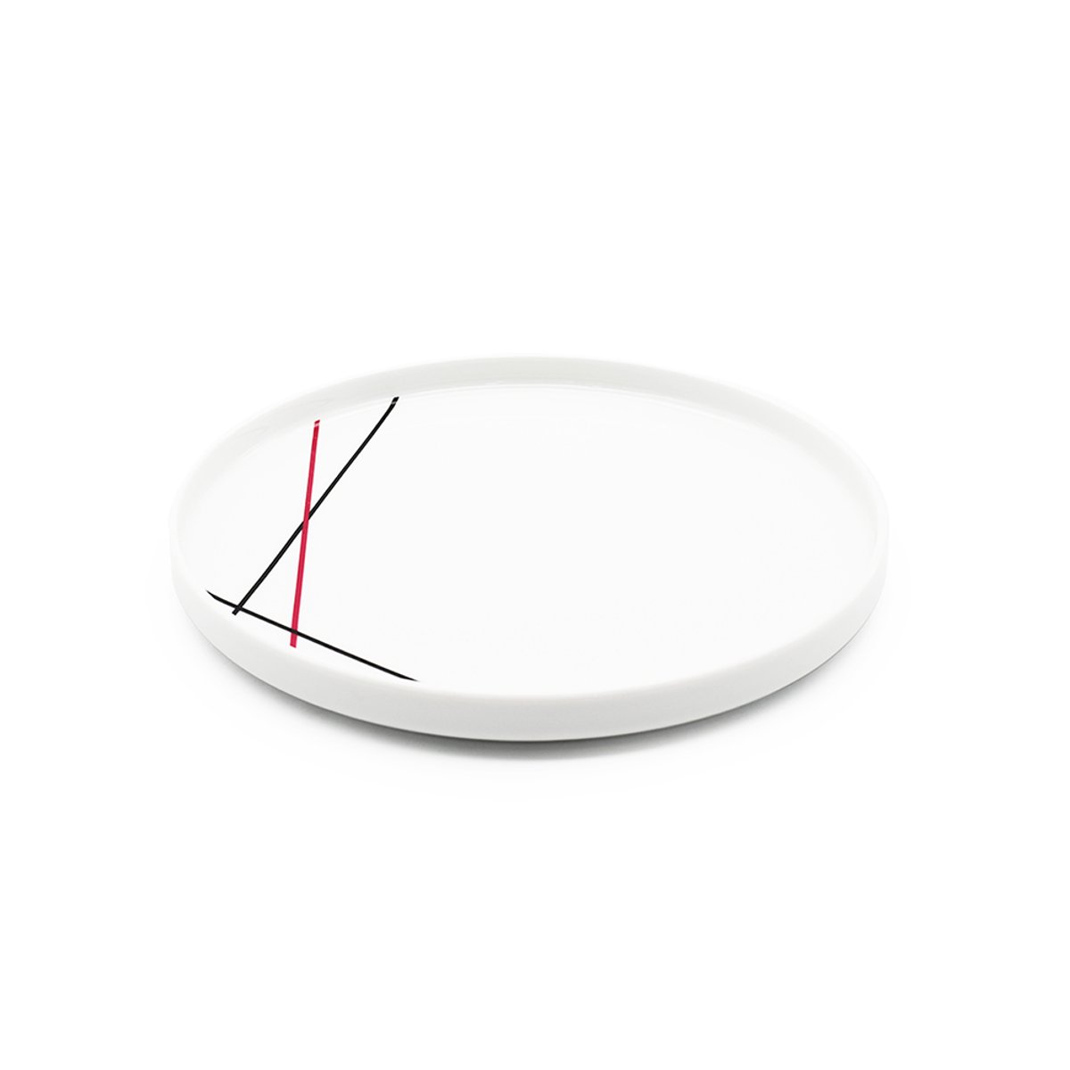 6 assiettes plates 27,5cm BISTROT couleur unique, LAGUIOLE