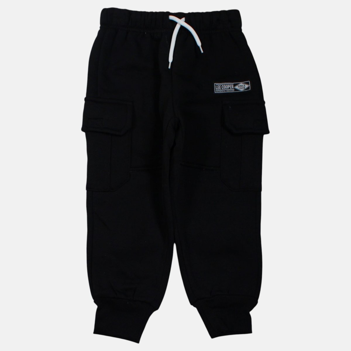 Ensemble sweat à capuche et pantalon de jogging cargo GRAFFITI noir, LEE COOPER