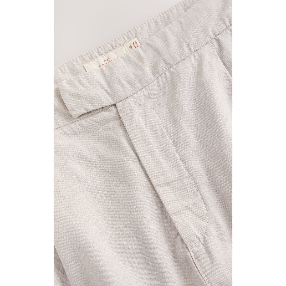 Pantalon doux contenant du lin gris clair, NEXT