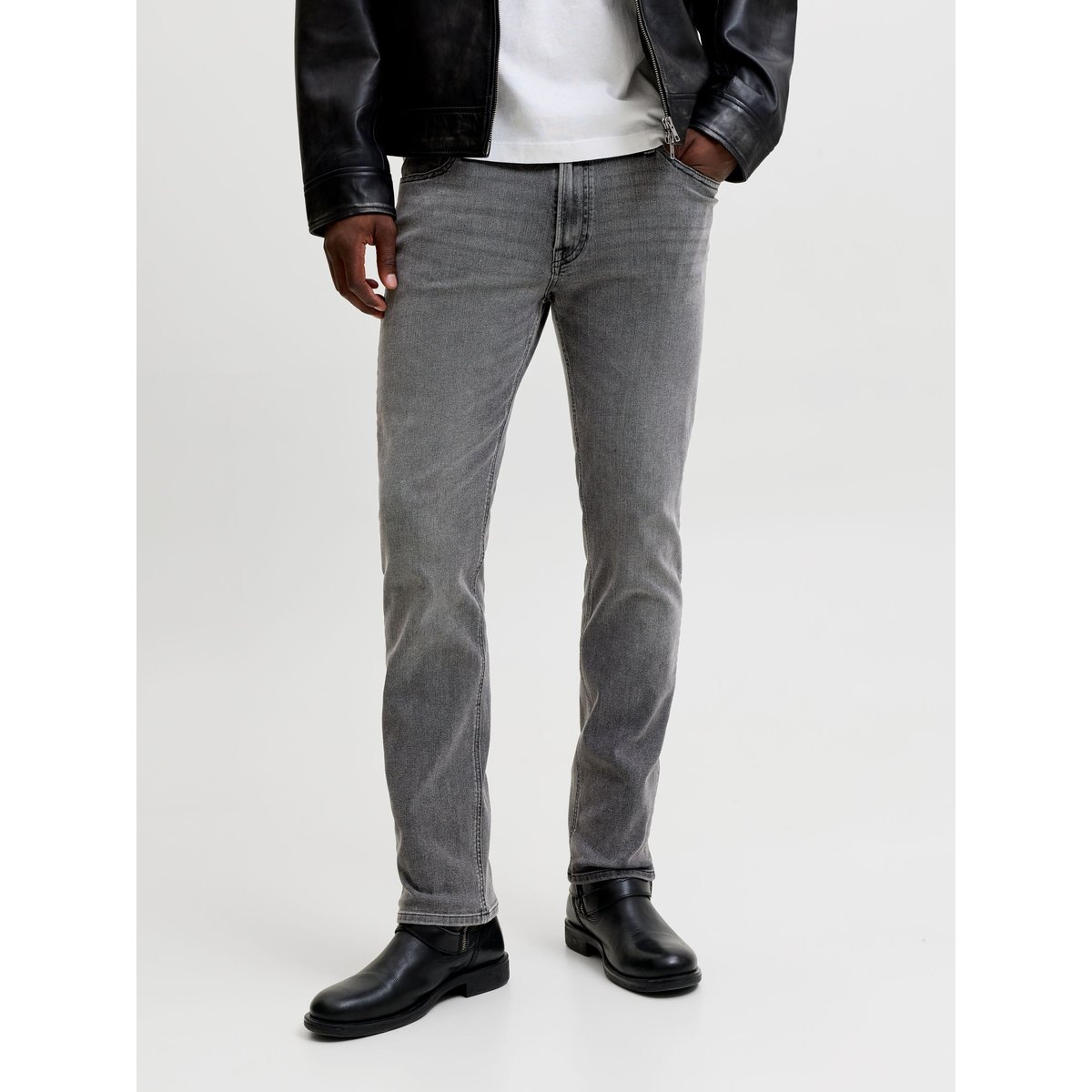 Coupe Regular black denim, JACK & JONES