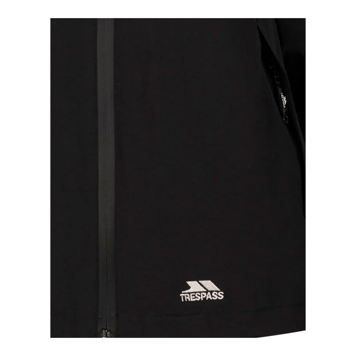 Veste unie imperméable TILBURY noir, TRESPASS