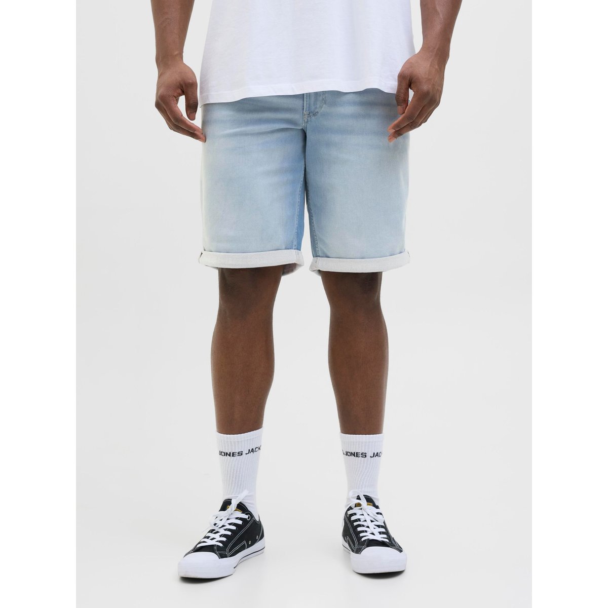 Short En Denim blue denim, JACK & JONES