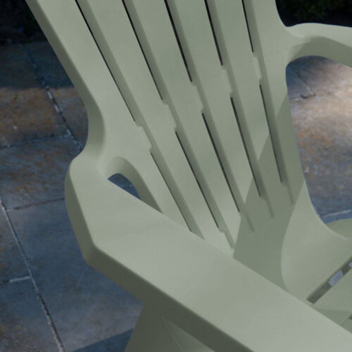 Lot de 2 fauteuils ADIRONDACK vert, WILSA GARDEN