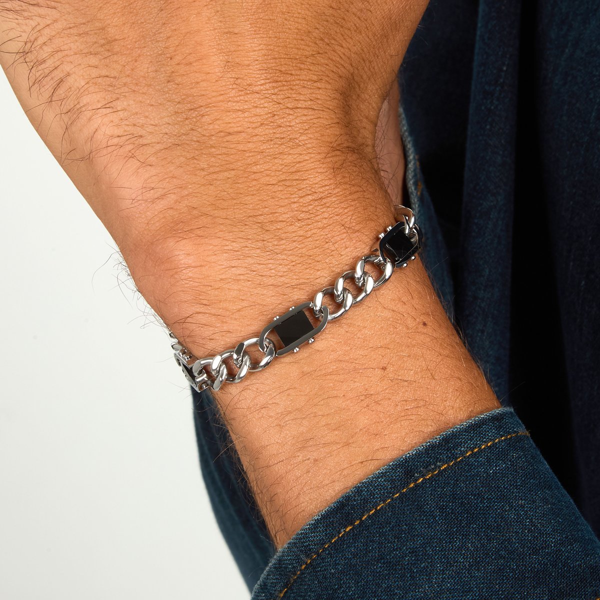 BRACELET SECTOR CERAMIC - SAFR64 noir,acier inoxydable, SECTOR